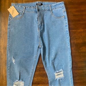 Ladies Phoebe J Bling Jeans